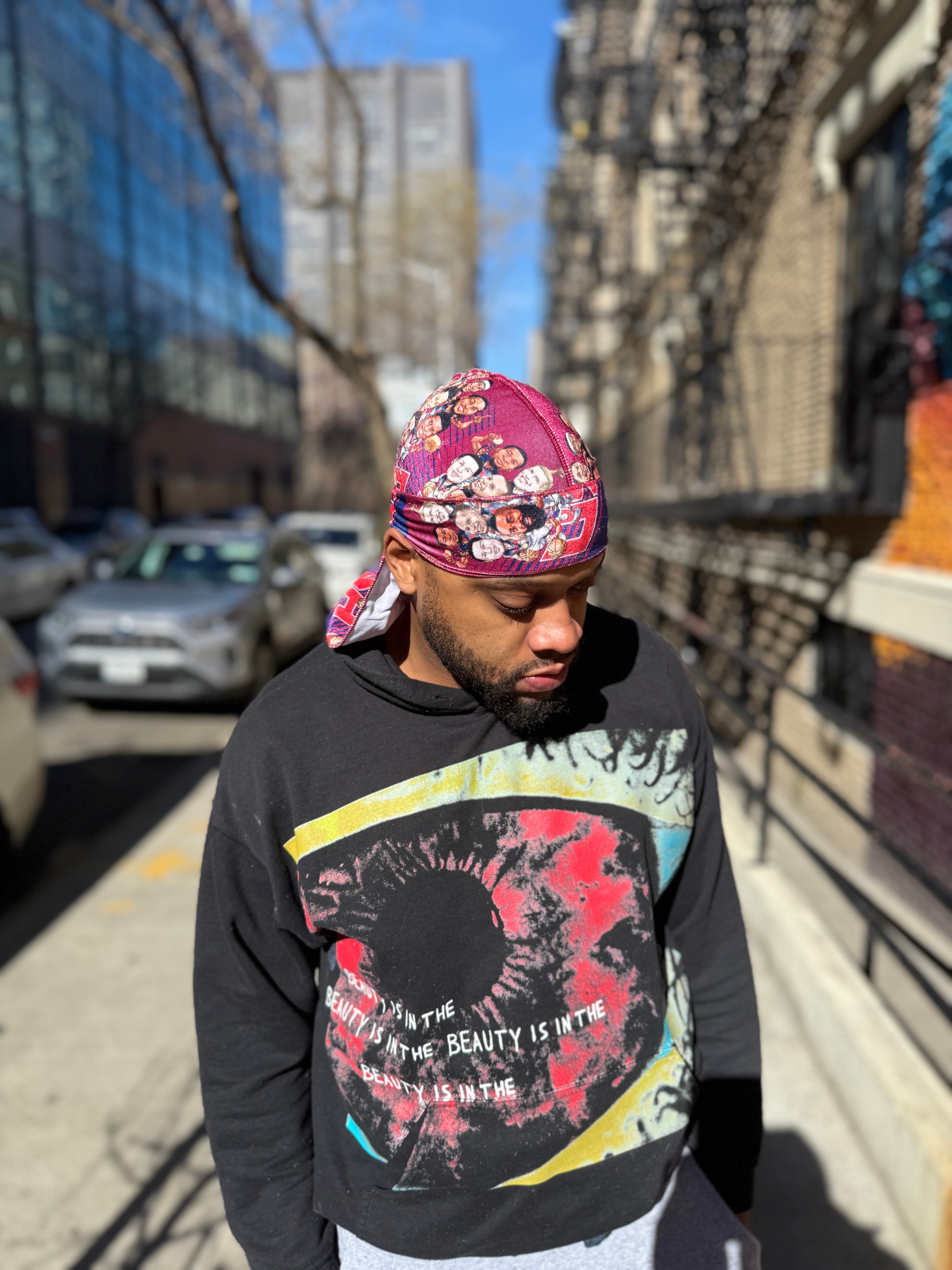 2016 Olympic Cartoon Velvet Durag - Double R Rags