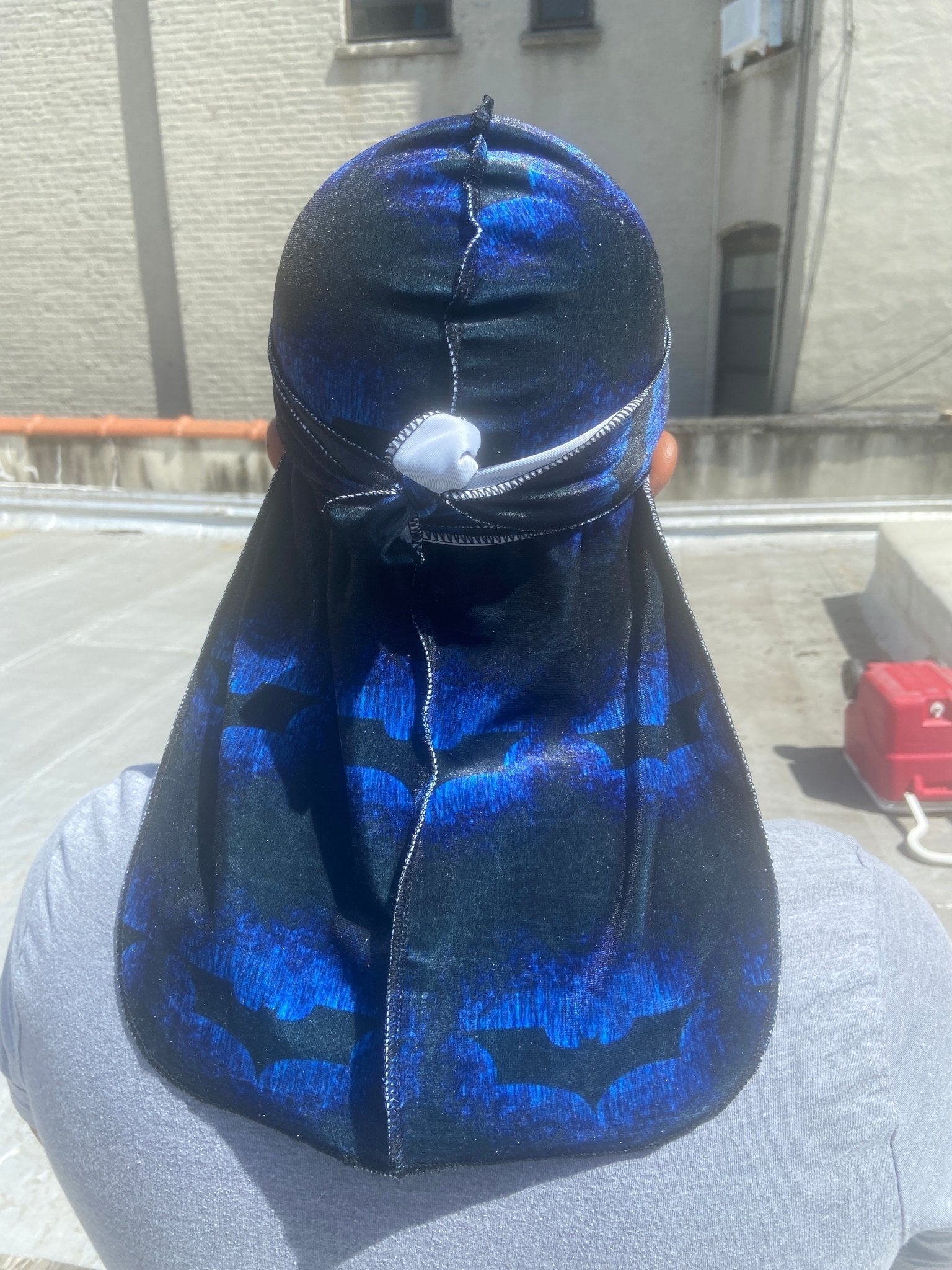 Batman Velvet Durag - Double R Rags
