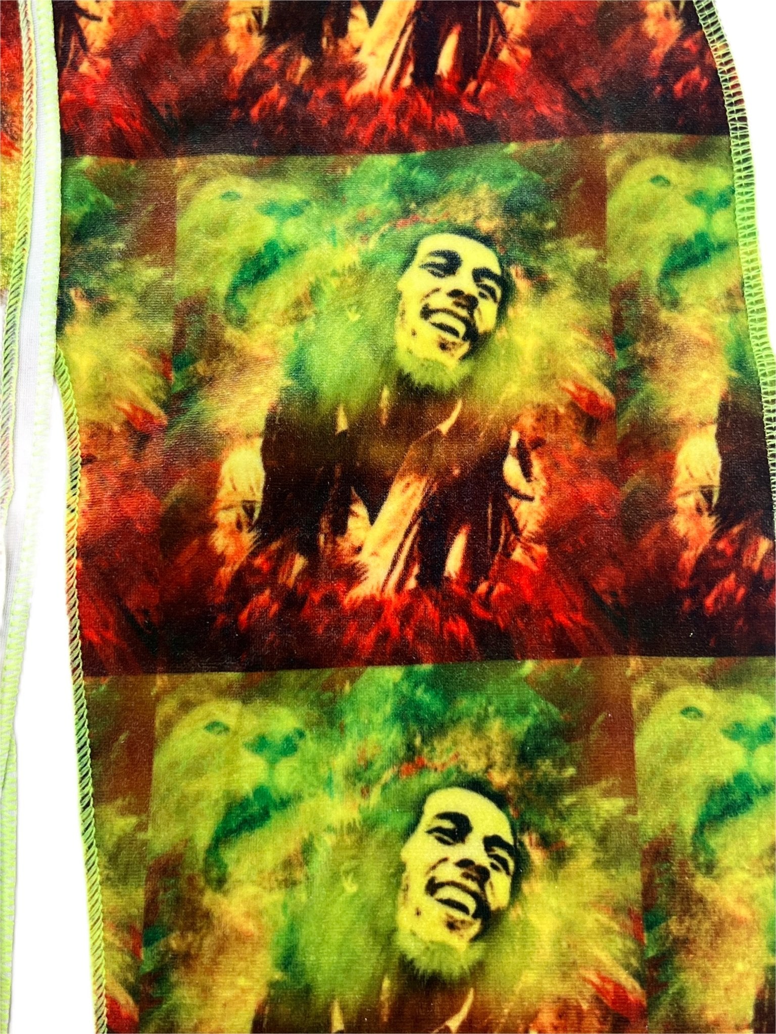 Green “Marley” Velvet Durag - Double R Rags