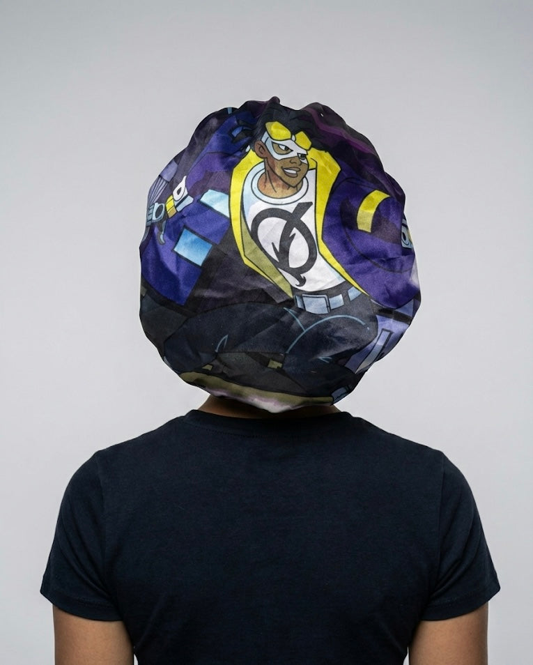 Static Shock Silk Bonnet
