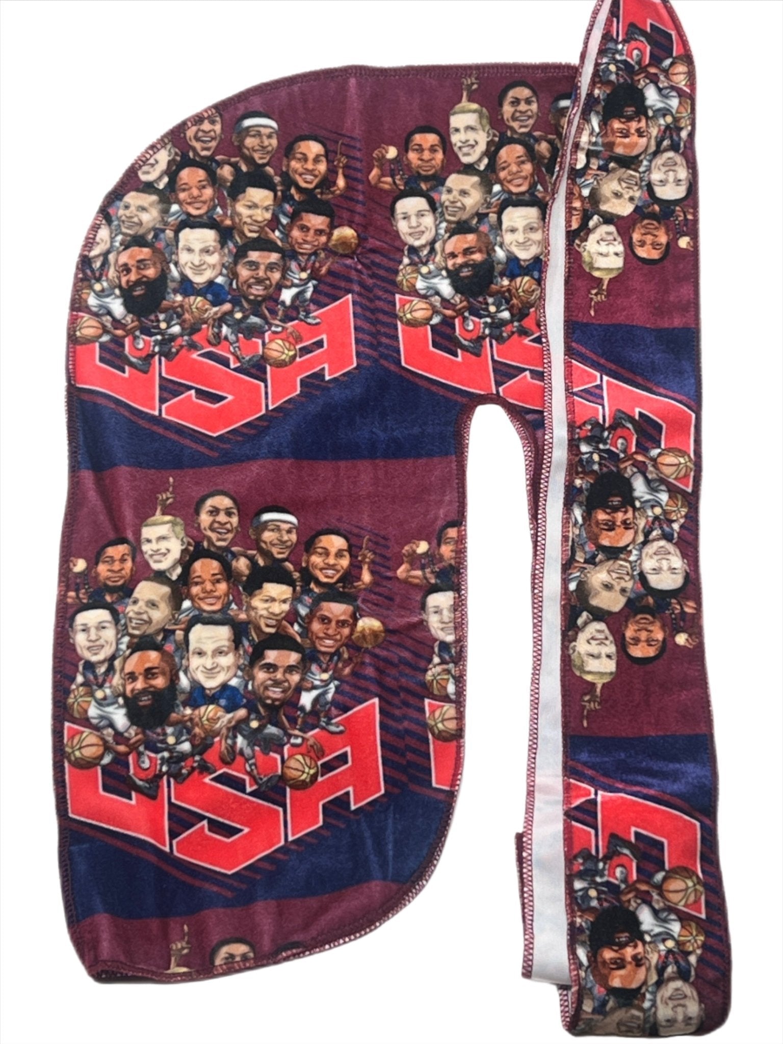 2016 Olympic Cartoon Velvet Durag