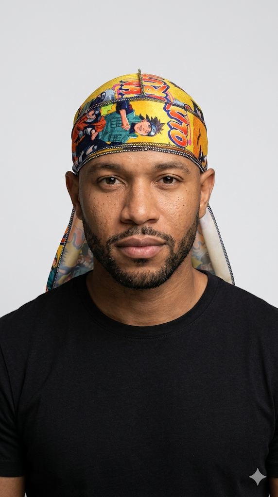 Naruto Team 7 Velvet Durag