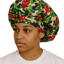CDG Camo Designer Silk Bonnet