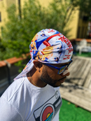 White Speed Racer Velvet Durag