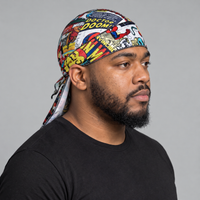 Marvel Comic Clash Velvet Durag