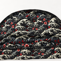 Midnight Sakura Wave Cap