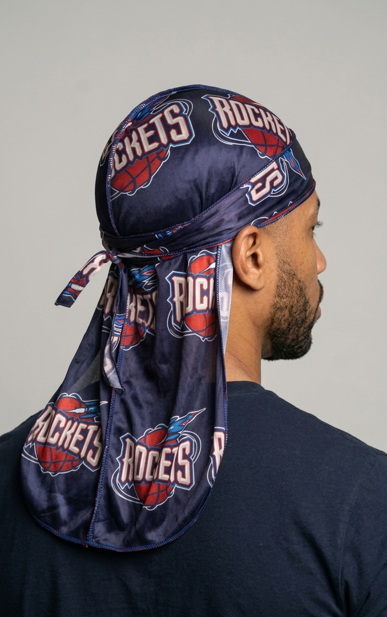 Houston Rockets Silk Durag