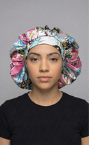 Power Puff Girls Luxurious Silk Bonnet silk hair bonnet by Double R Rags
