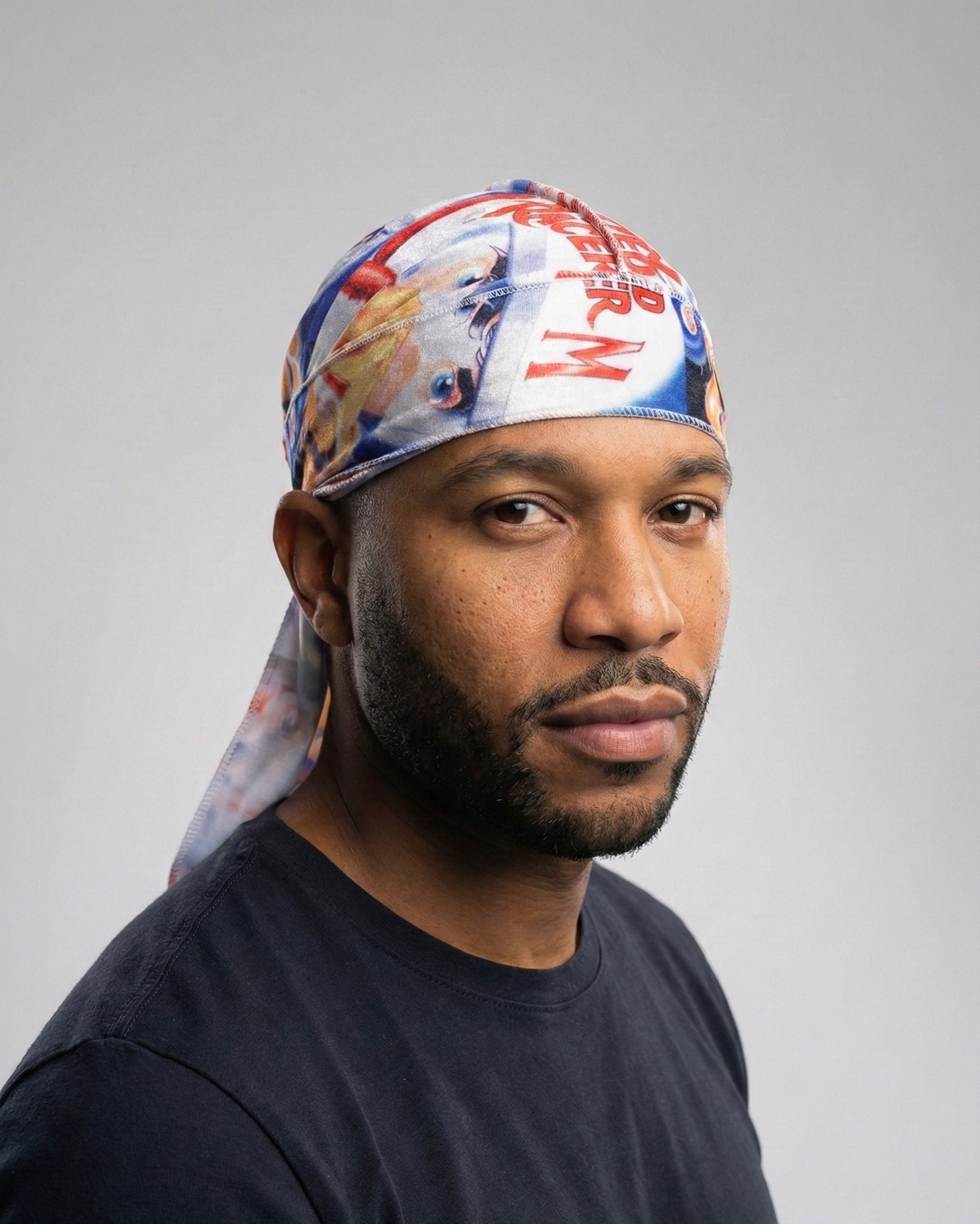 White Speed Racer Velvet Durag