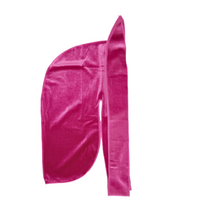 "Hot Pink" Velvet durag