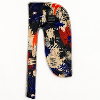 Multicolor Graffiti Silk Durag