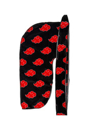 Akatsuki Velvet Durag velvet durag by Double R Rags
