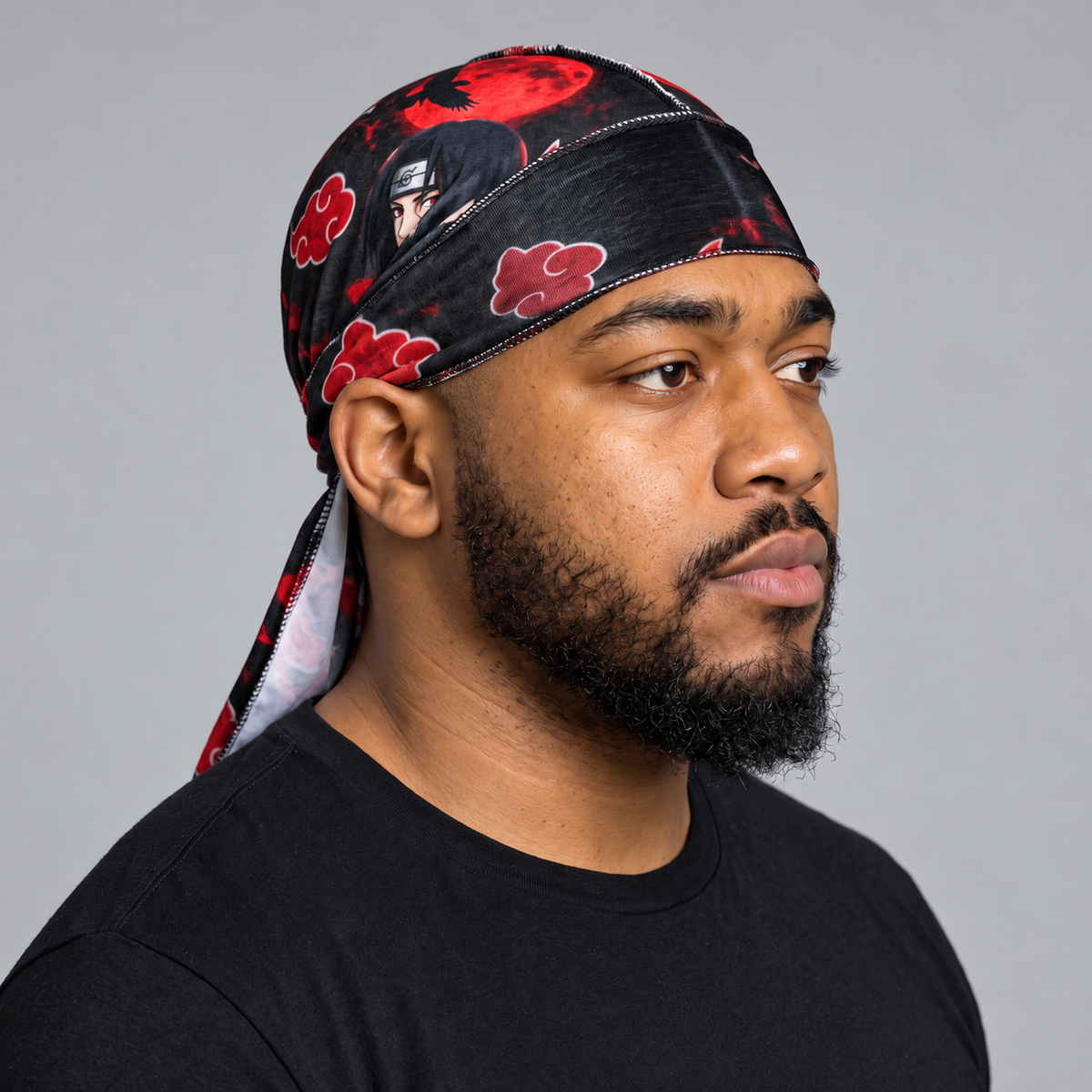 Itachi Blood Moon Velvet Durag