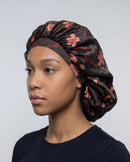 Cherry Blossom Silk Bonnet