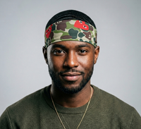 "CDG" Army Fatigue Headband
