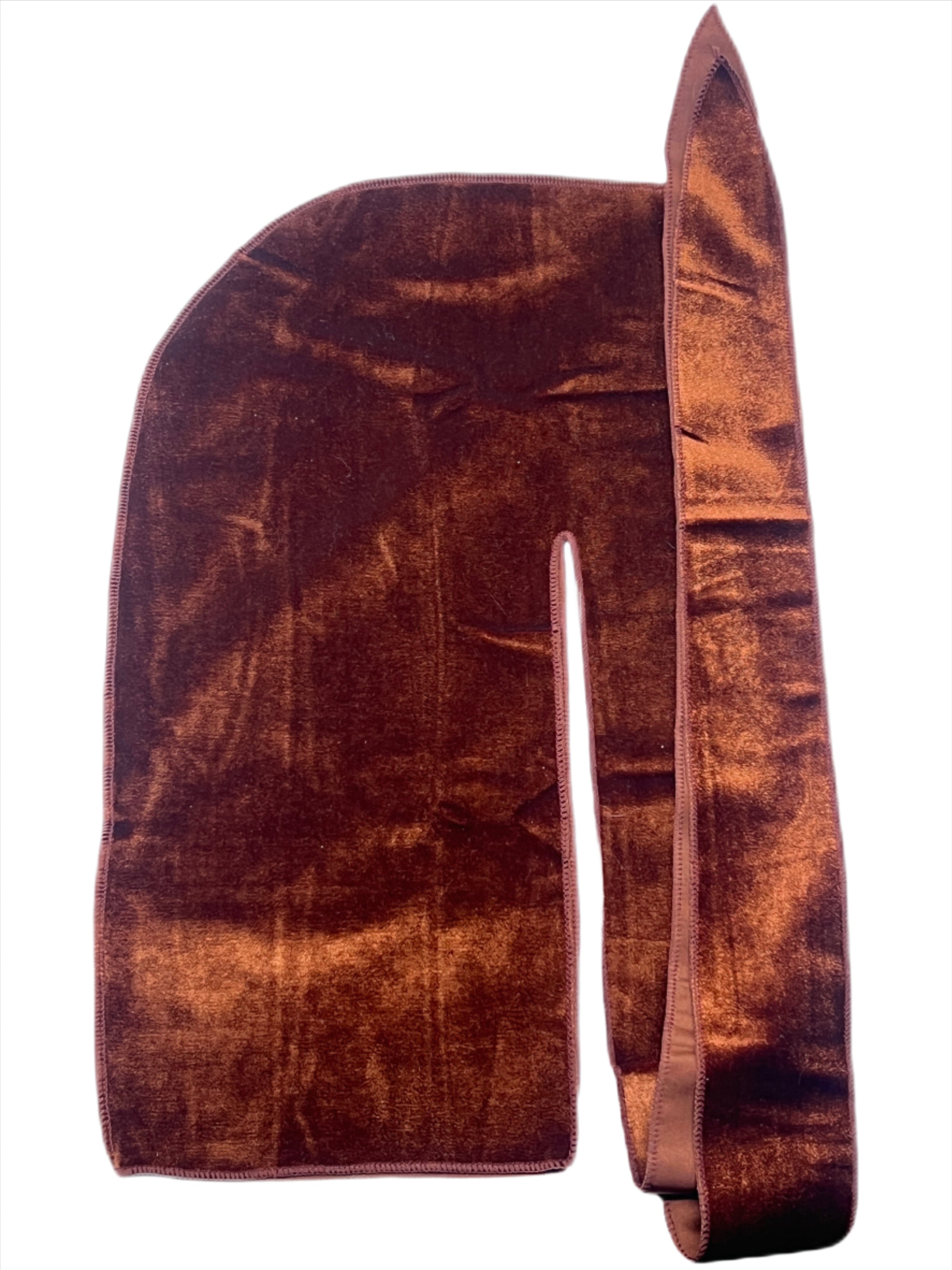 Copper Velvet Durag - Double R Rags