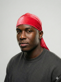Pink Velvet Durag