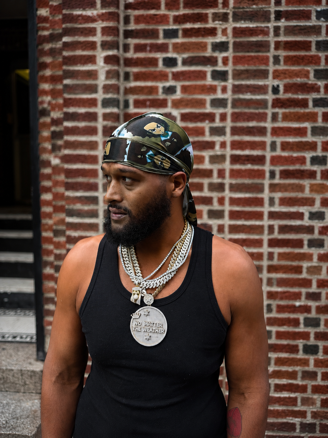 “The Boondocks” Luxurious Silk Durag