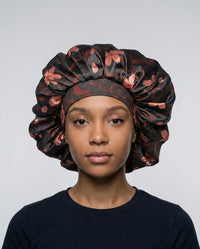 Cherry Blossom Silk Bonnet
