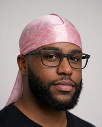 Pink GG Silk Durag