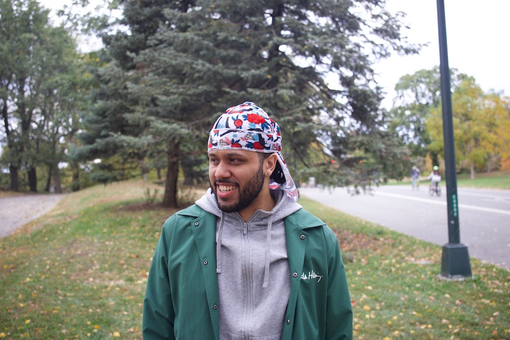 “Gunz and Roses” Velvet Durag