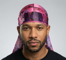 Pink Vice City Silk Durag