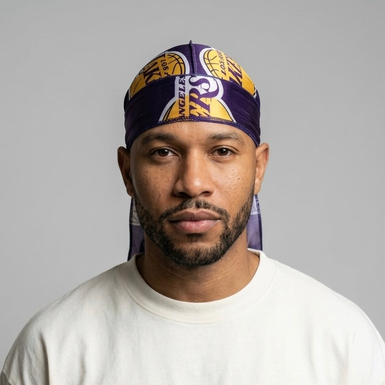 Los Angeles Lakers Silk Durag