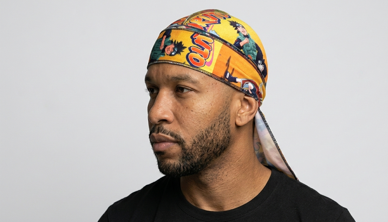 Naruto Team 7 Velvet Durag