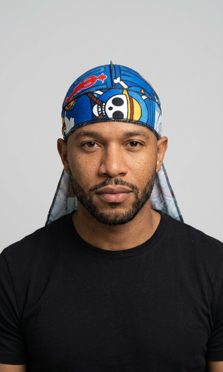 One Piece Velvet Durag