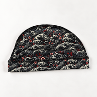 Midnight Sakura Wave Cap