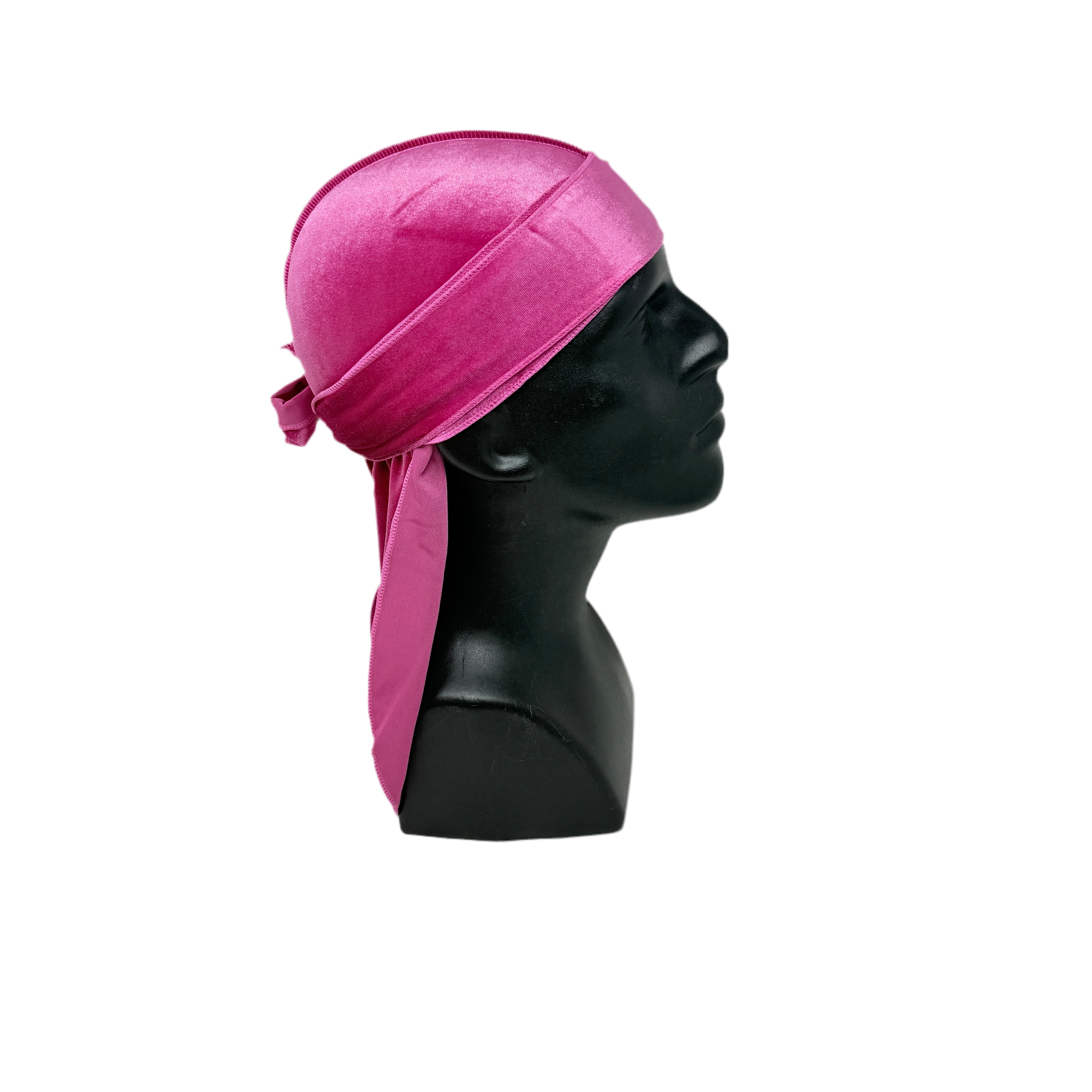 "Hot Pink" Velvet durag