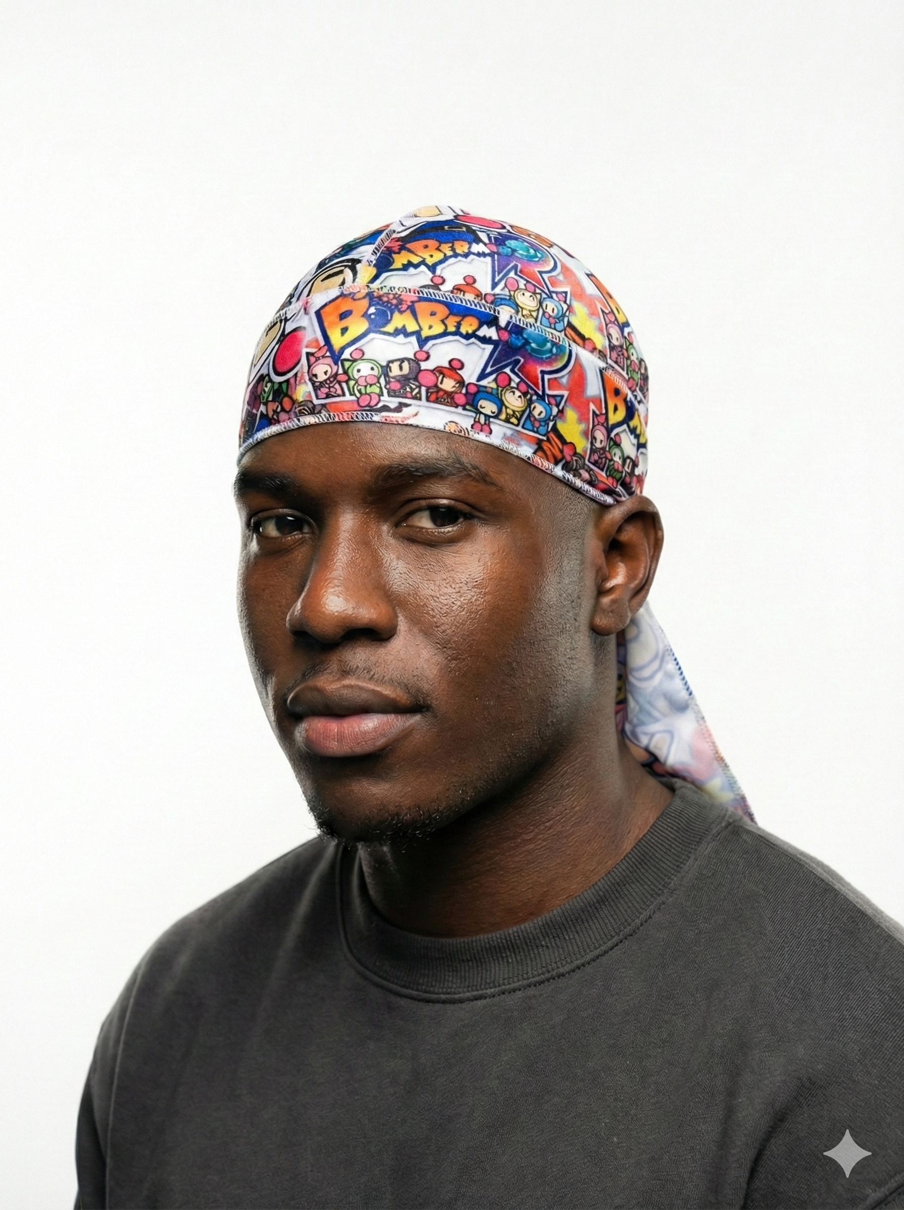 Bomberman Velvet Durag