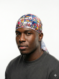 Bomberman Velvet Durag