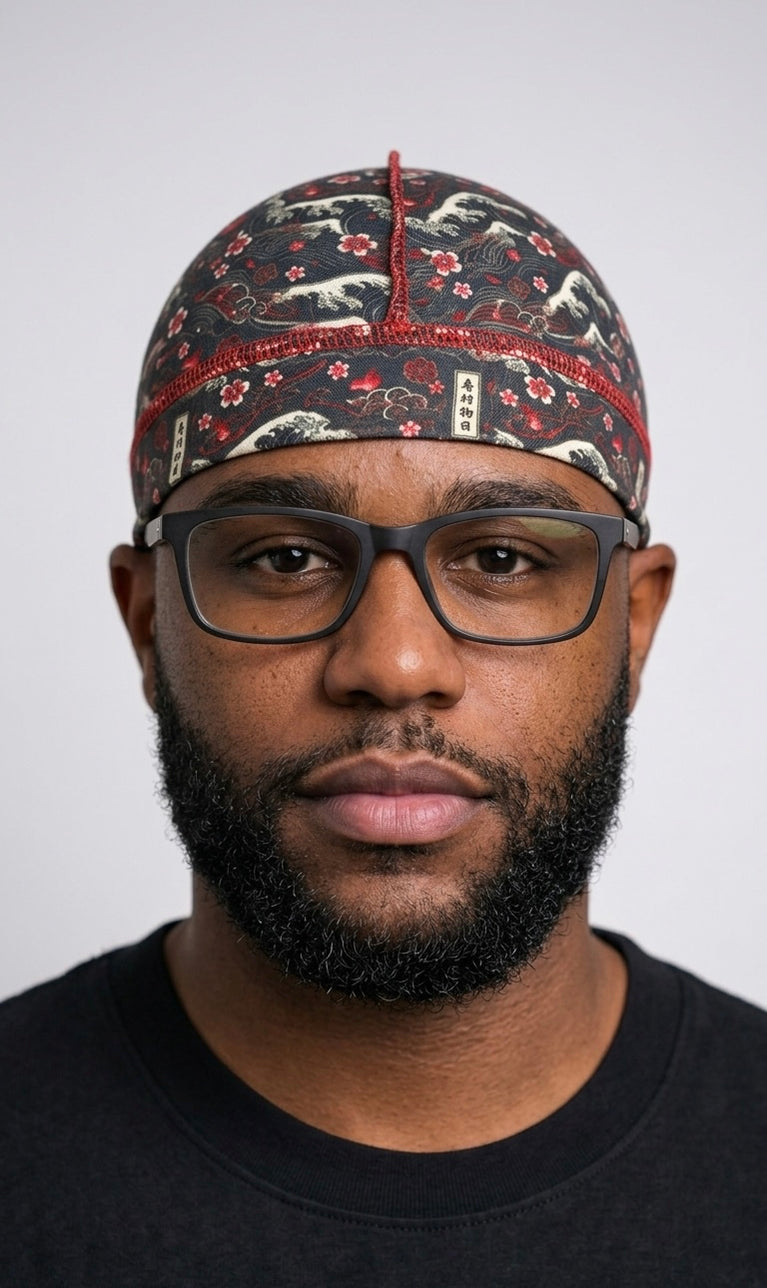 Cherry Blossom Wave Cap
