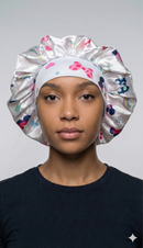 Pink Minnie Mouse Silk Bonnet