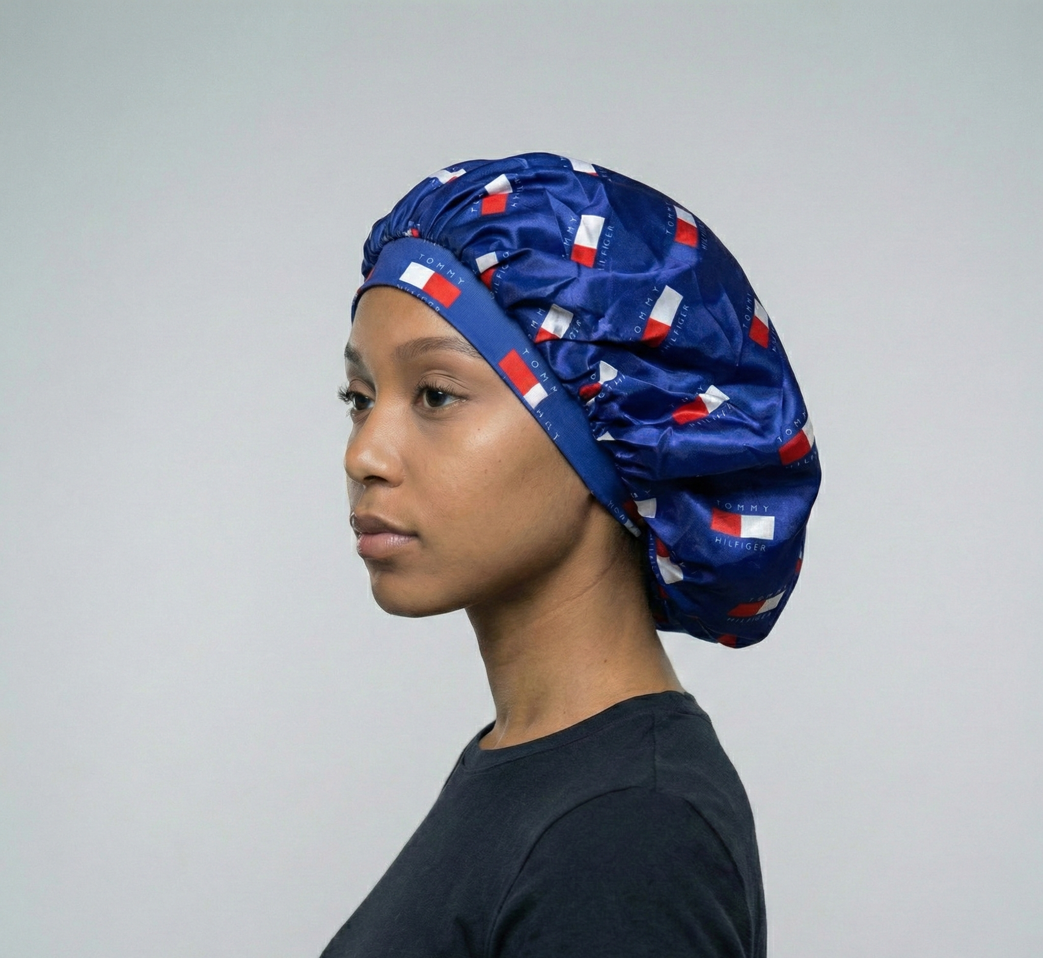 Royal Blue Silk Tommy Bonnet