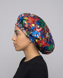 Marvel Silk Bonnet silk hair bonnet by Double R Rags