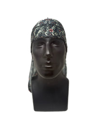Midnight Sakura Luxurious Silk Durag