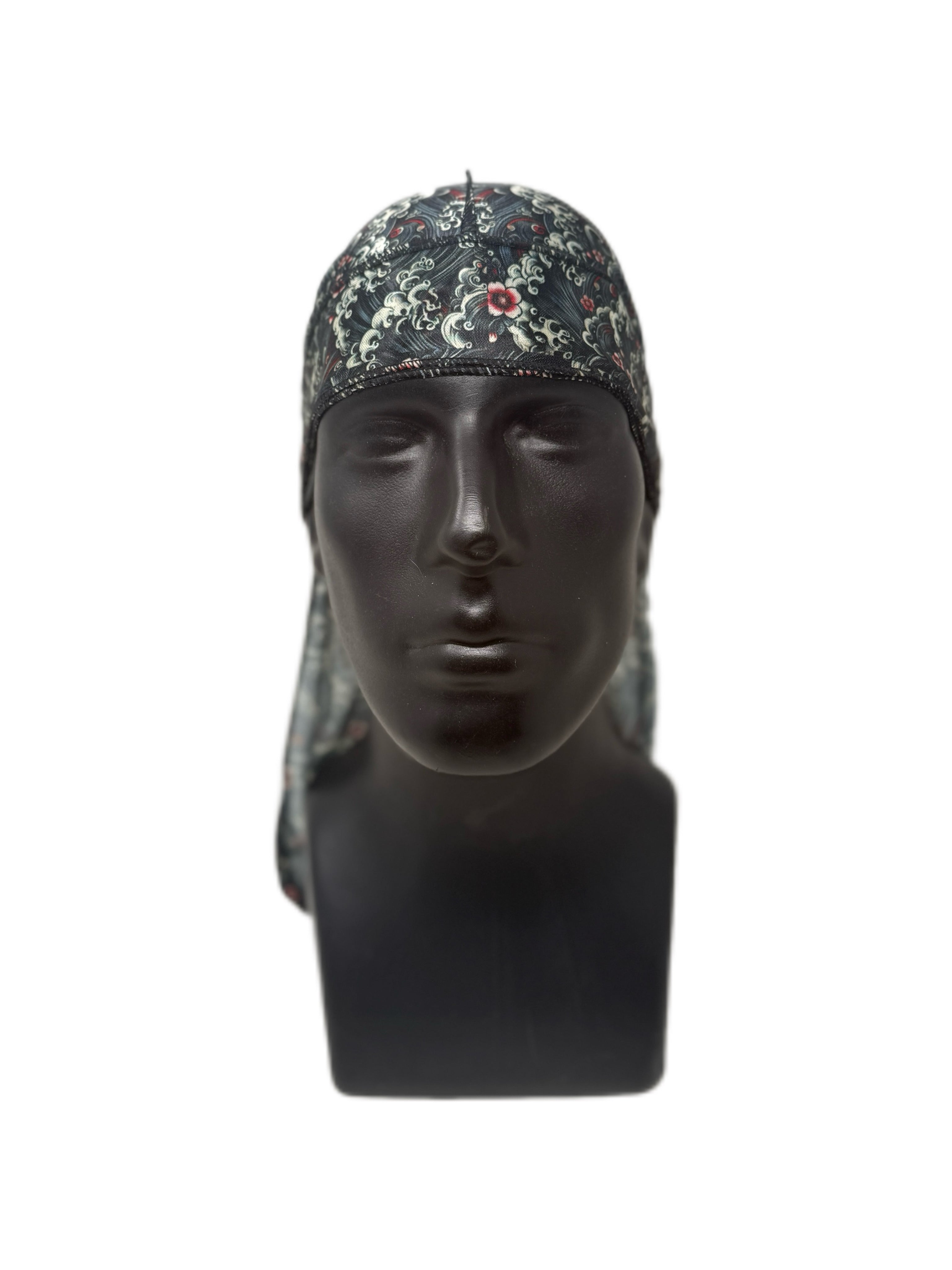 Midnight Sakura Luxurious Silk Durag