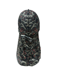 Midnight Sakura Luxurious Silk Durag