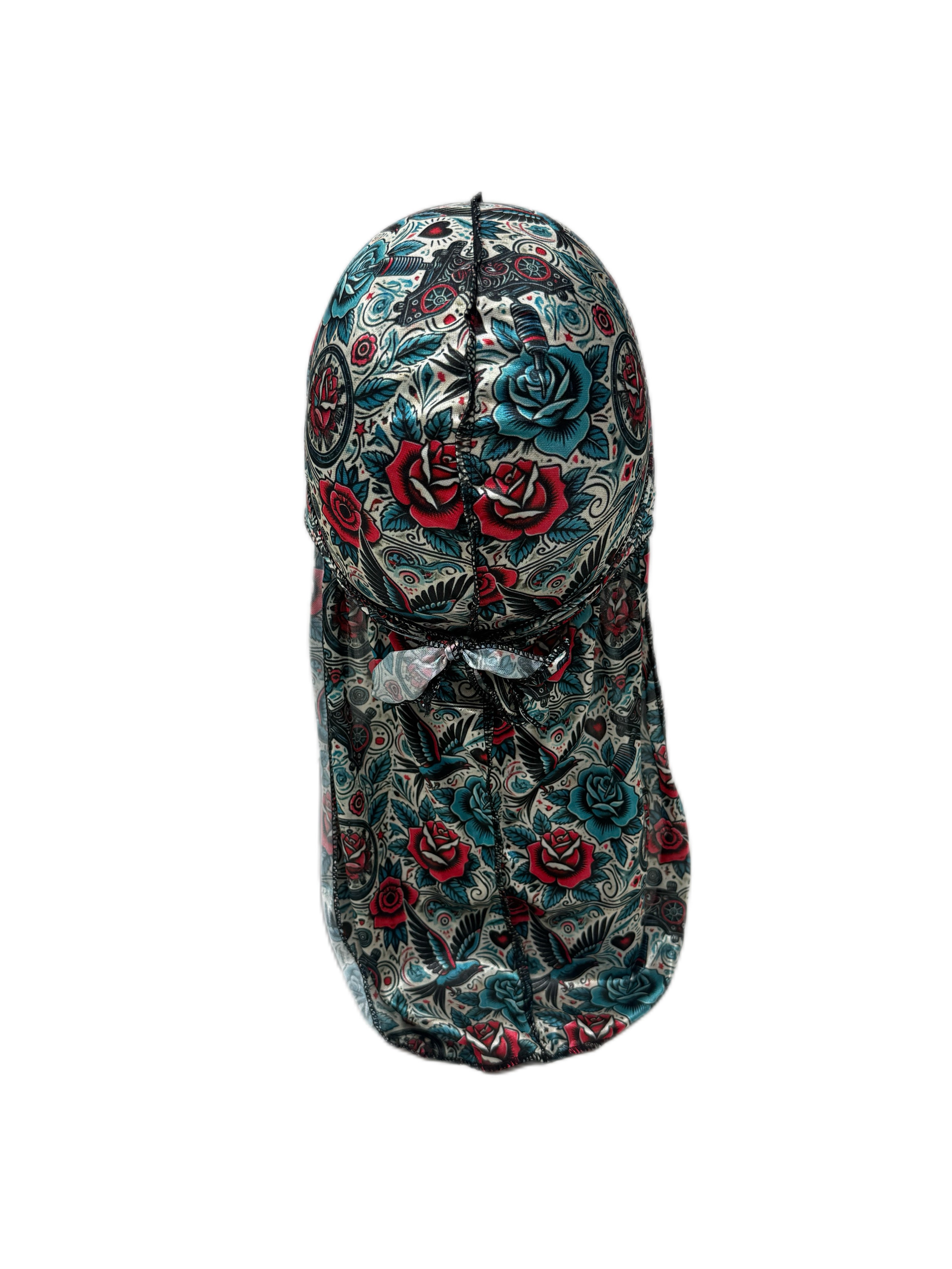 Rose Flight Luxurious Silk Durag