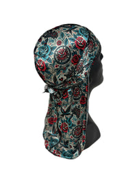 Rose Flight Luxurious Silk Durag