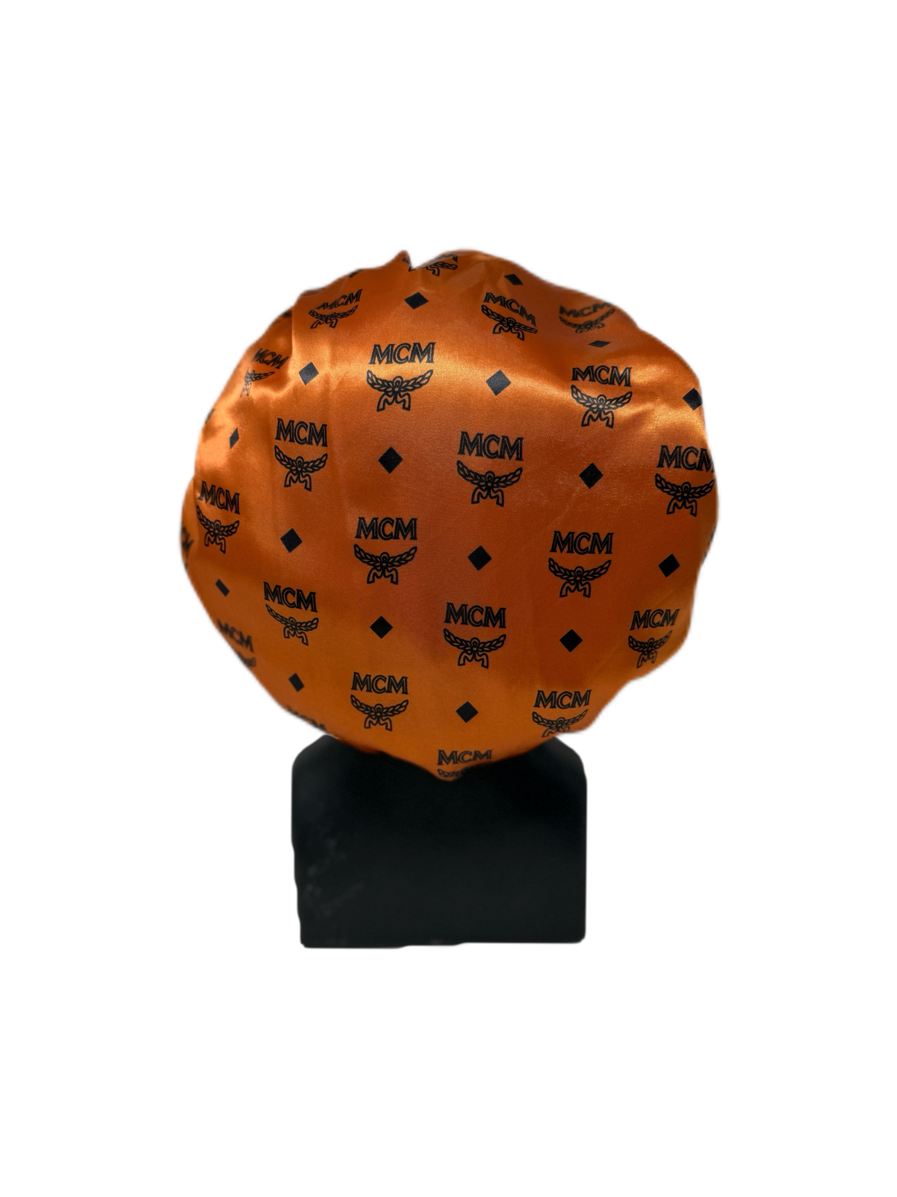 MCM Designer Silk Bonnet