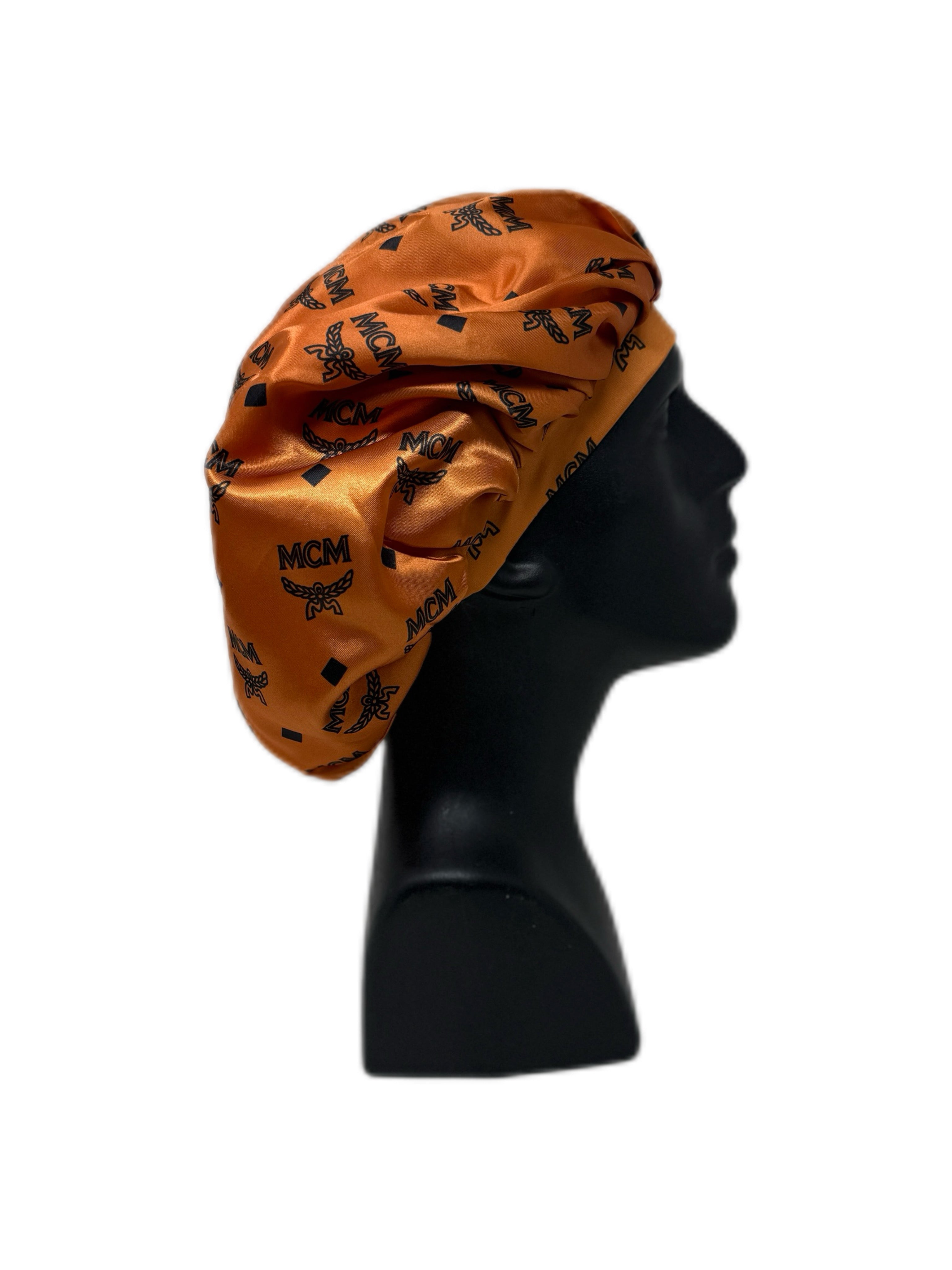 MCM Designer Silk Bonnet