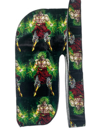 Broly Velvet Durag - Double R Rags