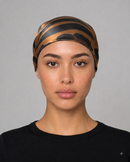 Animal Print Satin Head Scarf