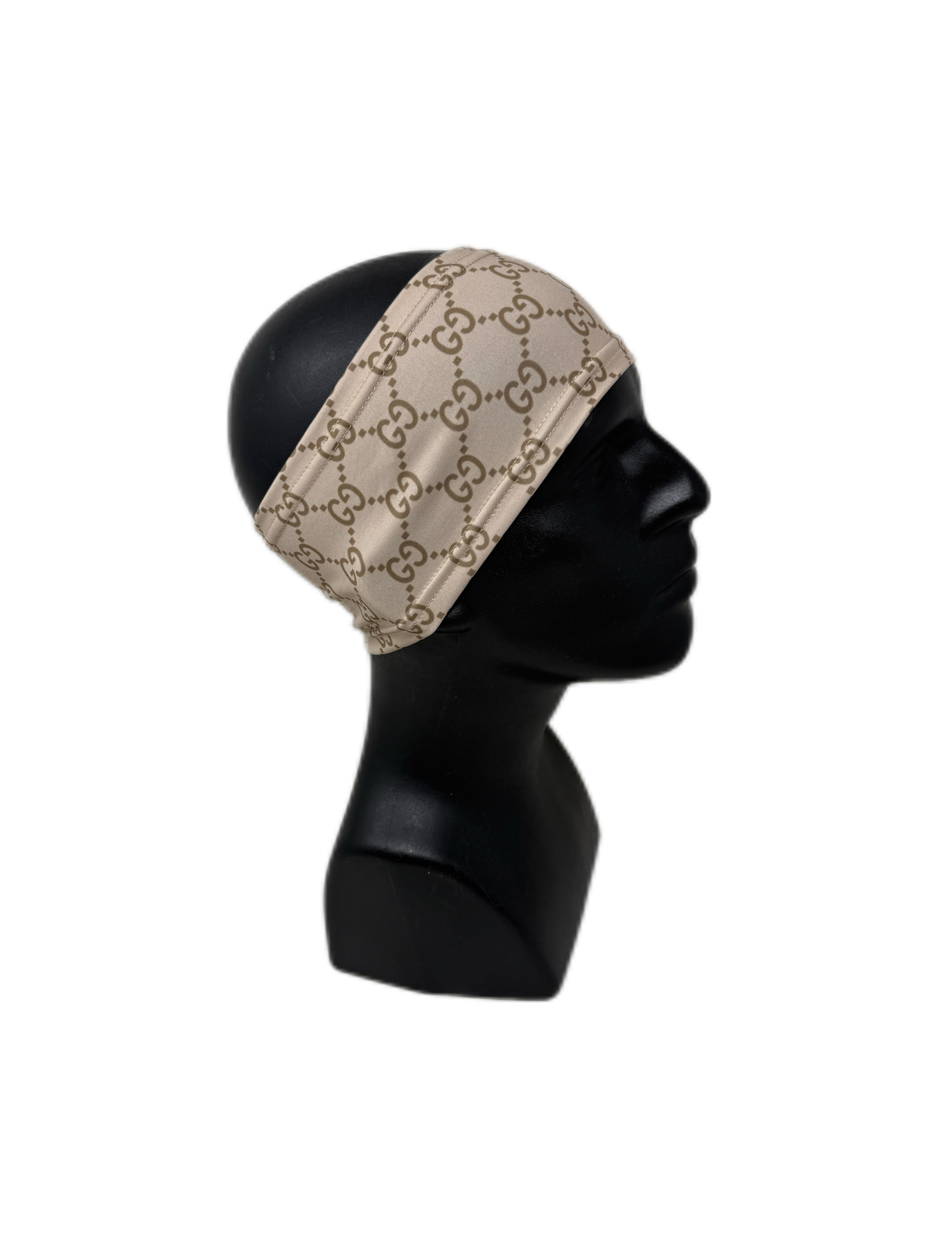 Beige GG Designer Headband