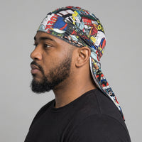 Marvel Comic Clash Velvet Durag