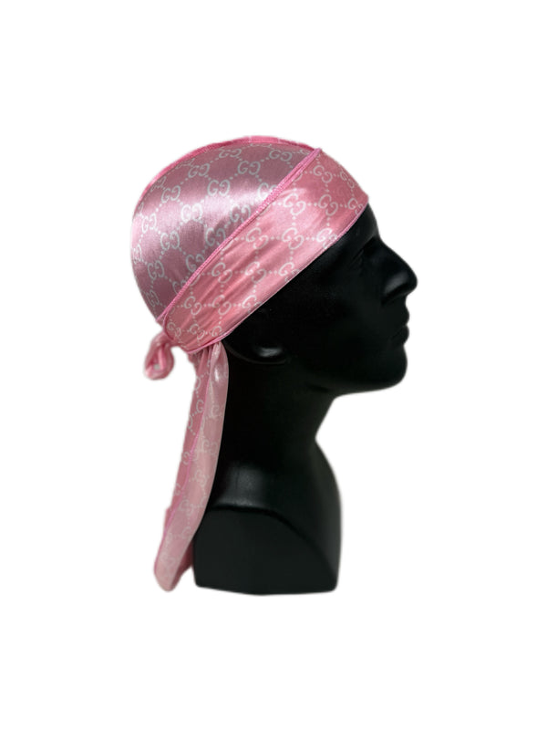 Pink GG Silk Durag