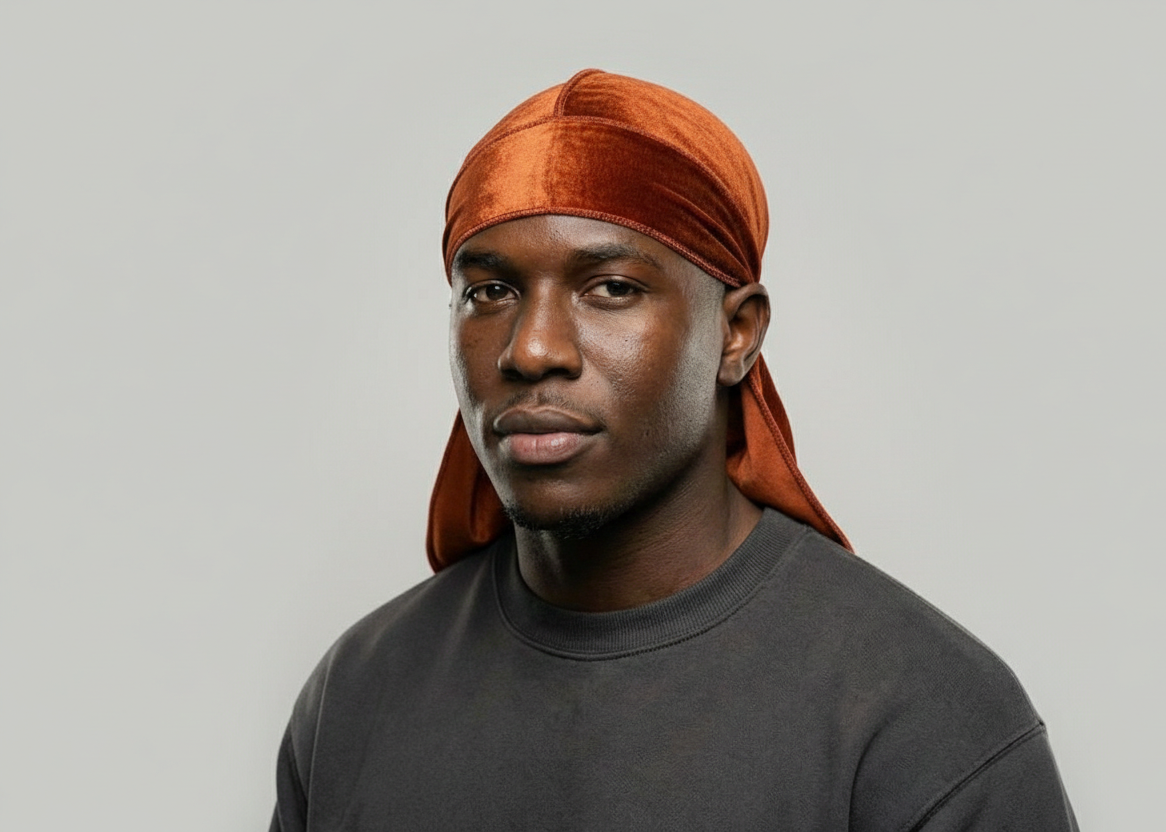 Copper Velvet Durag